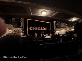 Ambassador Theatre Orchestra N9 view from seat photo