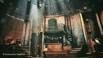 Lyric Theatre Stalls C9 view from seat photo