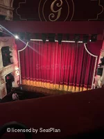 Garrick Theatre Grand Circle A6 view from seat photo