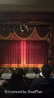 St Martin's Theatre Dress Circle F6 view from seat photo