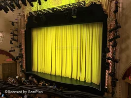 Golden Theatre Front Mezzanine A122 view from seat photo