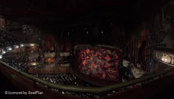 Lyceum Theatre Grand Circle A9 view from seat photo