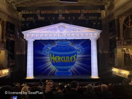 Theatre Royal Drury Lane Royal Circle E23 view from seat photo
