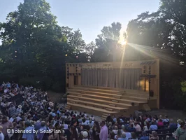 Regent's Park Open Air Theatre Upper Left O23 view from seat photo
