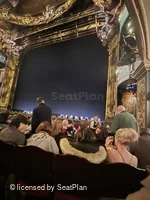 His Majesty's Theatre Stalls G9 view from seat photo