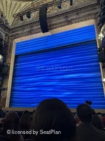Novello Theatre Stalls L5 view from seat photo