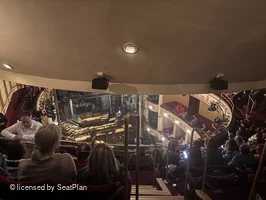 Lyric Theatre Balcony H21 view from seat photo