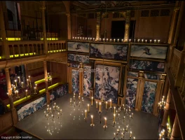 Sam Wanamaker Playhouse Playhouse Upper Gallery A7 view from seat photo