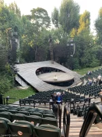 Regent's Park Open Air Theatre Upper Right R85 view from seat photo