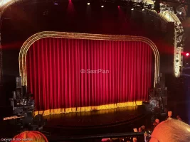 Studio 54 Theatre Front Mezzanine BB120 view from seat photo