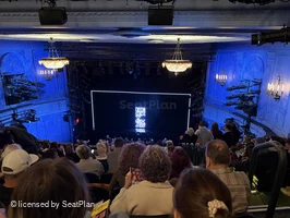 Hayes Theater Mezzanine J102 view from seat photo