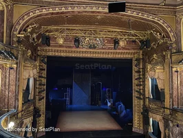 Theatre Royal Haymarket Royal Circle E18 view from seat photo