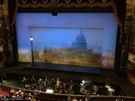 London Coliseum Upper Circle A15 view from seat photo
