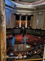 London County Hall South Gallery C3 view from seat photo