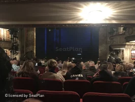 James Earl Jones Theatre Orchestra O8 view from seat photo