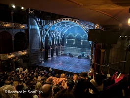 Palace Theatre Dress Circle F5 view from seat photo