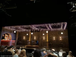 Minetta Lane Theatre Orchestra K5 view from seat photo