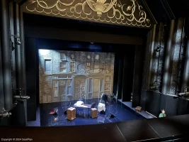 Trafalgar Theatre Dress Circle B20 view from seat photo