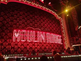 Piccadilly Theatre Stalls E21 view from seat photo