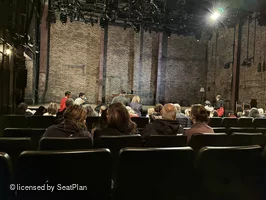 Minetta Lane Theatre Orchestra M111 view from seat photo