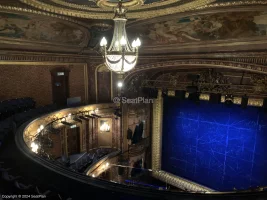 Theatre Royal Haymarket Upper Circle E3 view from seat photo