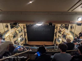 Wyndham's Theatre Grand Circle H15 view from seat photo