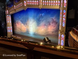 Prince of Wales Theatre Circle A9 view from seat photo