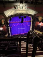 Lyceum Theatre Balcony F1 view from seat photo