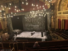 Barrymore Theatre Front Mezzanine E8 view from seat photo