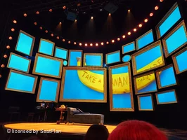 Nederlander Theatre Orchestra B103 view from seat photo
