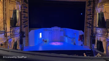 Theatre Royal Haymarket Royal Circle B17 view from seat photo