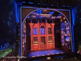 Savoy Theatre Dress Circle A23 view from seat photo