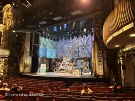 Stephen Sondheim Theatre Orchestra N14 view from seat photo