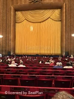 Metropolitan Opera House Orchestra U112 view from seat photo