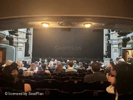 Ambassadors Theatre Stalls M10 view from seat photo