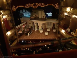 Apollo Theatre Grand Circle A13 view from seat photo