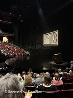 Vivian Beaumont Theater Orchestra K507 view from seat photo