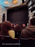 Ambassadors Theatre Stalls H3 view from seat photo