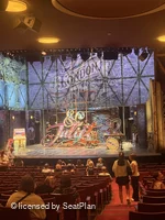 Stephen Sondheim Theatre Orchestra T2 view from seat photo