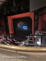 Marquis Theatre Mezzanine A28 view from seat photo