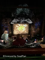 Apollo Victoria Theatre Dress Circle G33 view from seat photo