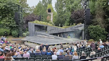Regent's Park Open Air Theatre Upper Left M25 view from seat photo