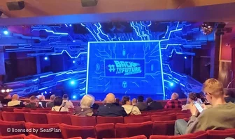 Adelphi Theatre Dress Circle J11 view from seat photo