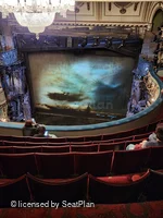 Sondheim Theatre Grand Circle G8 view from seat photo
