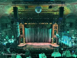 Studio 54 Theatre Mezzanine KK207 view from seat photo