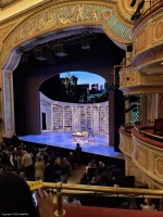 James Earl Jones Theatre Mezzanine B18 view from seat photo