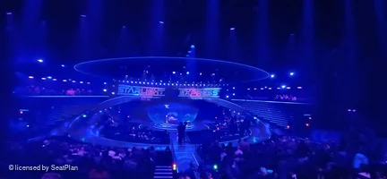 Wembley Park Theatre Locomotive Seats Q25 view from seat photo