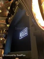 Belasco Theatre Mezzanine D14 view from seat photo