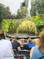 Regent's Park Open Air Theatre Lower Centre F13 view from seat photo