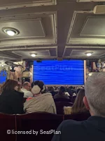 Novello Theatre Stalls V18 view from seat photo